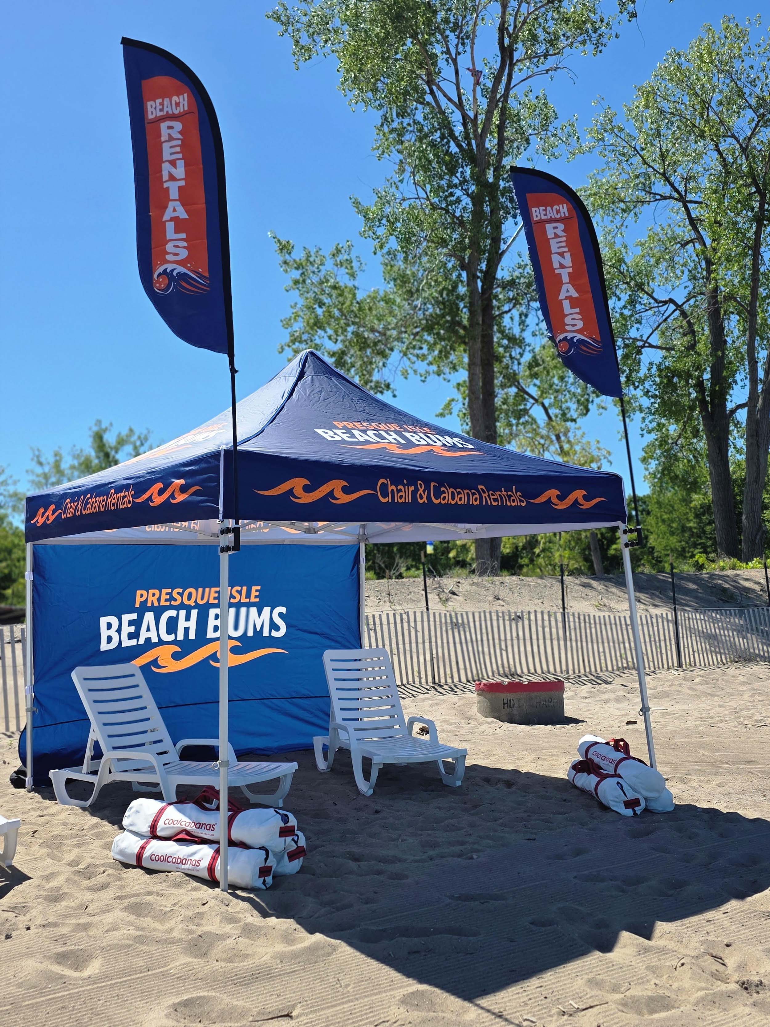 Image of beach in Erie PA